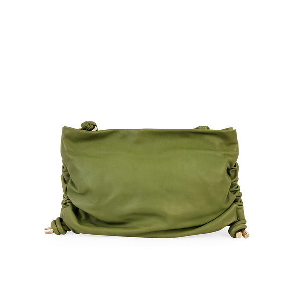 TOD'S Leather Shoulder Bag Green - Picture 9 of 9